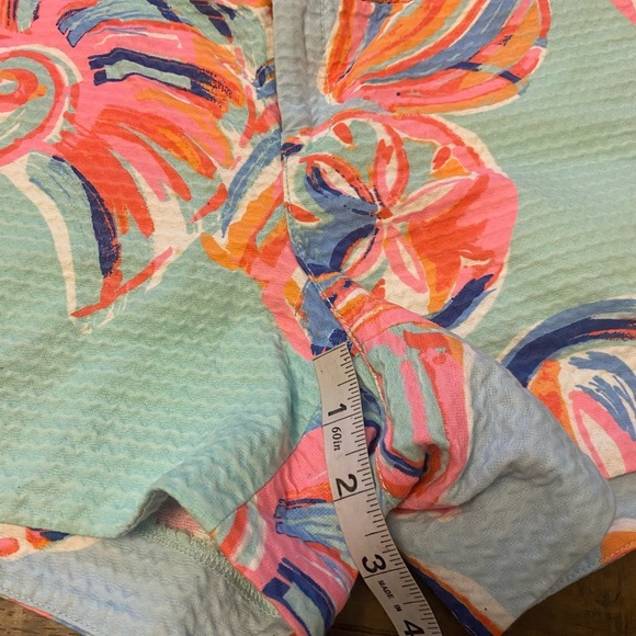 Lily Pulitzer Adie Shorts Minty fresh on the rocks shorts - Picture 9 of 9